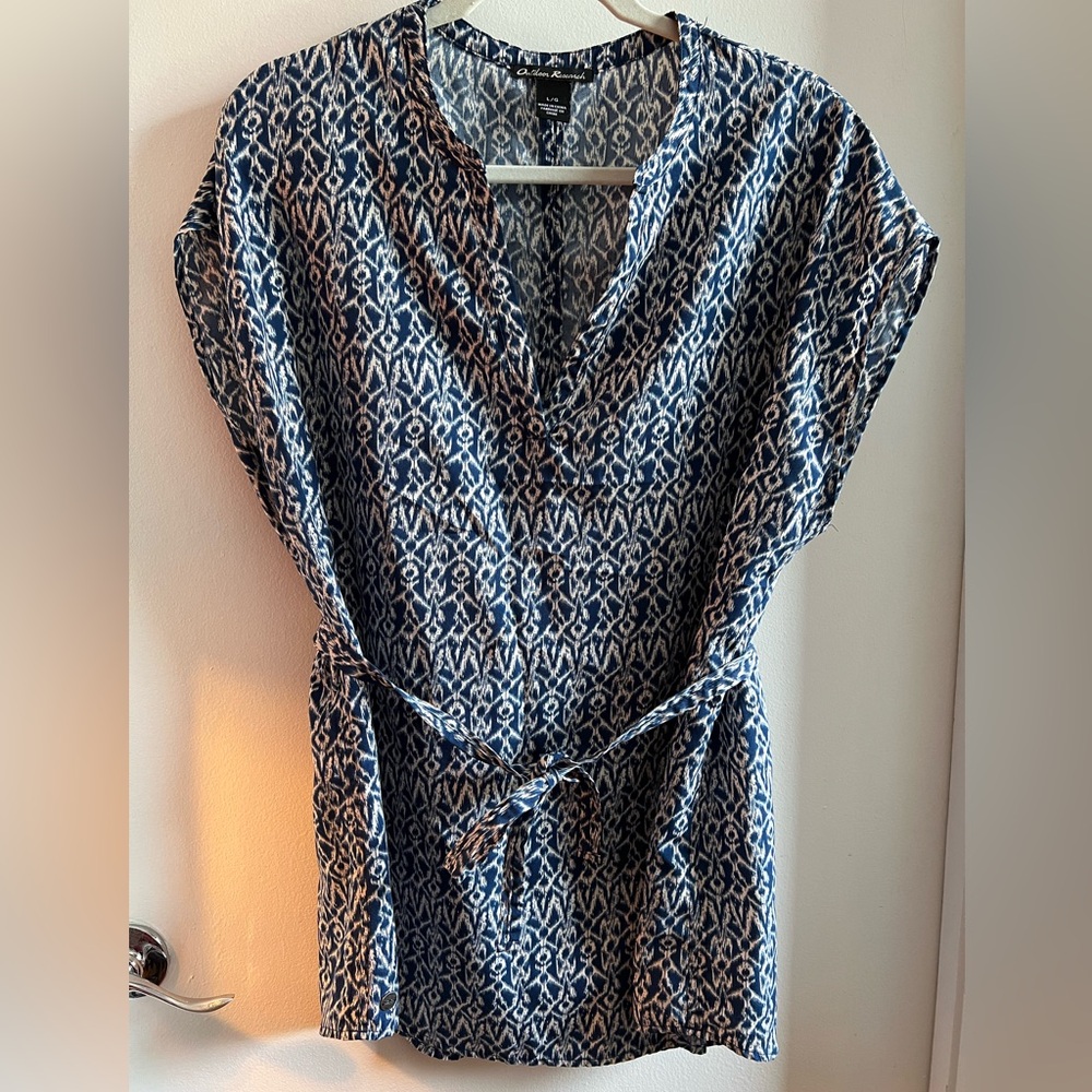 Outdoor Research Blue and White Women's Tunic